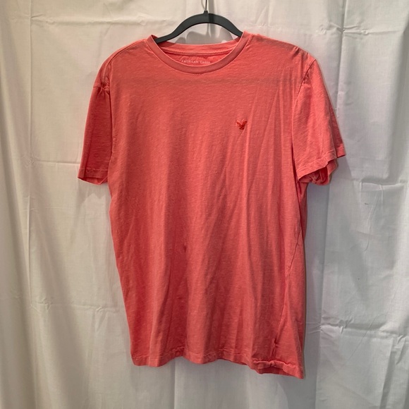 American Eagle basic salmon colored tee shirt - Picture 1 of 5